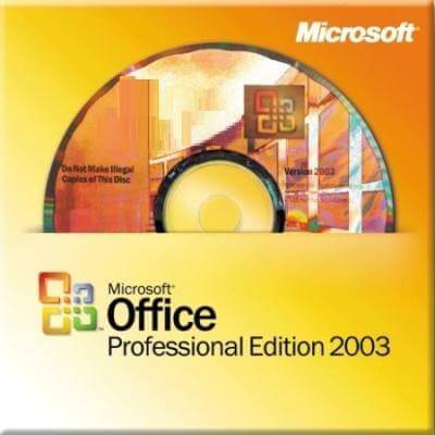 microsoft office 2003 professional pack